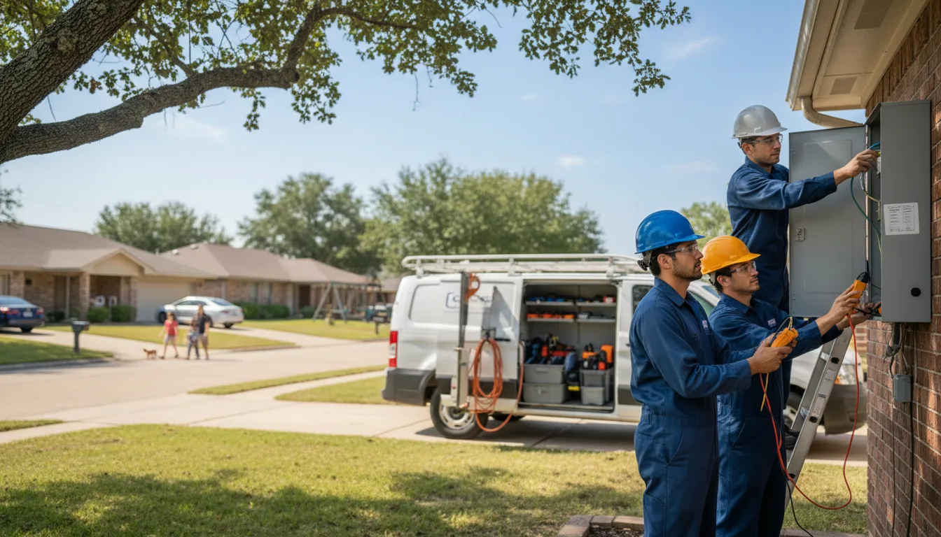 Certified electrician providing emergency electrical services in Viburnum, MO